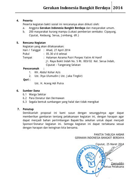 Proposal Tabligh Akbar Proposal Tabligh Akbar