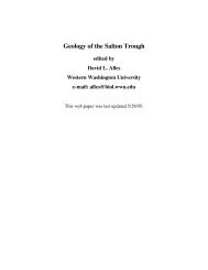 Geology of the Salton Trough - Spatial Programs at the University of ...