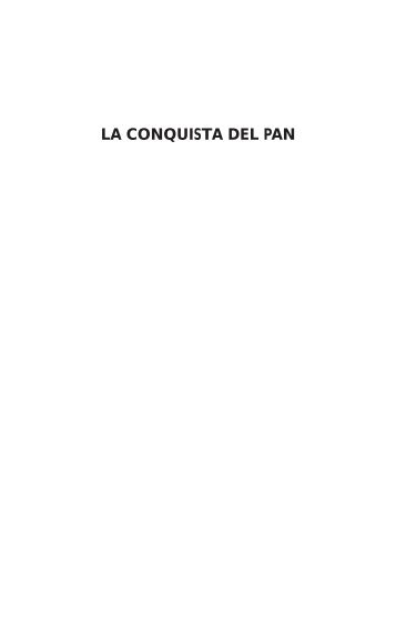 La conquista del pan - Nodo 50