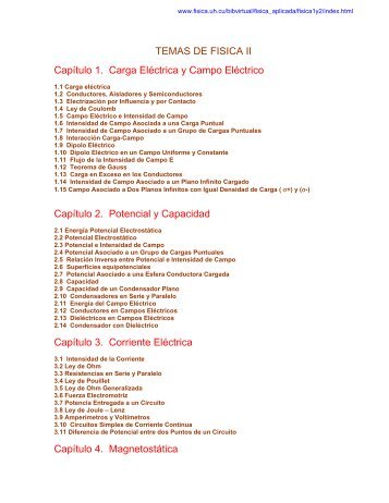 TEMAS DE FISICA II