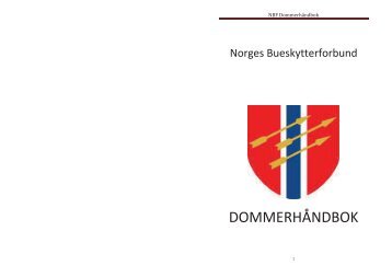 DOMMERHÃNDBOK - Norges Bueskytterforbund