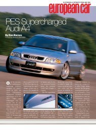 PES Supercharged Audi A4 - PES Tuning