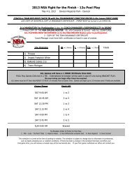 a PRINTABLE VERSION (PDF) of POOL PLAY &amp; BRACKET PLAY