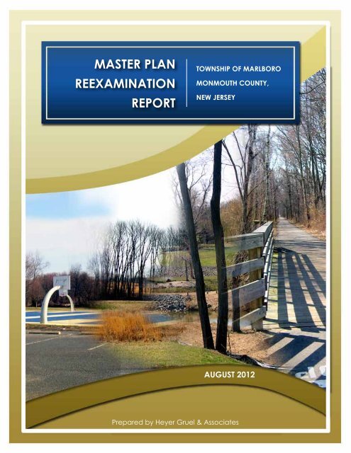 Master Plan Re-exam - July 2012 - Marlboro Township, NJ