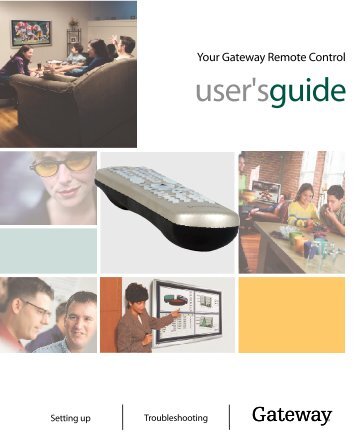 Your Gateway Remote Control User's Guide