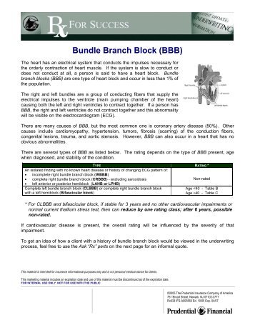 Bundle Branch Block (BBB) - BSI / Home