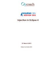 Injection in Eclipse 4 - EclipseCon