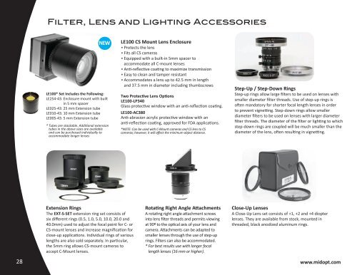 MidOpt Filters Where Image Quality Begins - Site ftp Elvitec