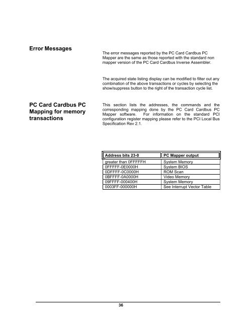 FS2004 Users Manual - FuturePlus Systems