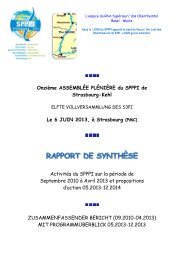 Rapport de synthèse (bilan et prospective) 6 juin ... - DREAL Alsace