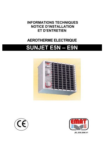 SUNJET E5N â E9N - EMAT