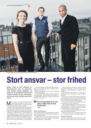 Stort ansvar â stor frihed