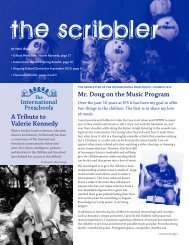 Summer 2010 Issue - The International Preschools