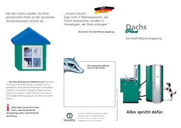 Dachs privat Leporello.qxd - SenerTec Center