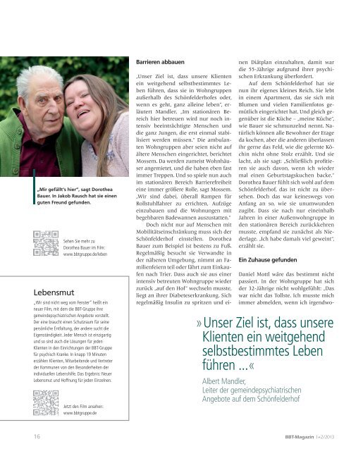 Ausgabe 1+2 / 2013 - Brüderkrankenhaus Trier
