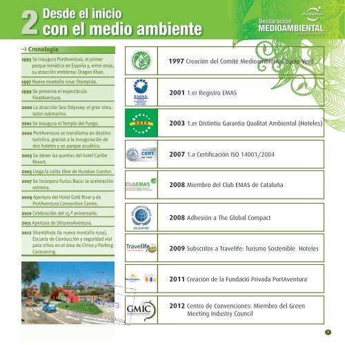 MEDIOAMBIENTAL - PortAventura