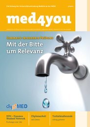 Mit der Bitte um Relevanz - ÃH Medizin Wien