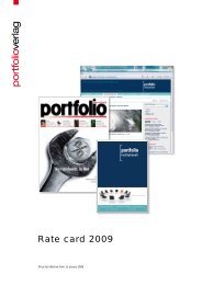 Rate card 2009