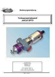 Turboproptriebwerk JetCat SPT5