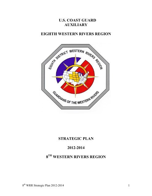 us coast guard auxiliary eighth western rivers region strategic plan ...