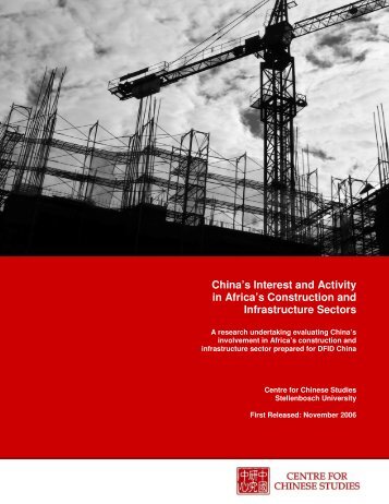 China's Interest and Activity in Africa's Construction and ...