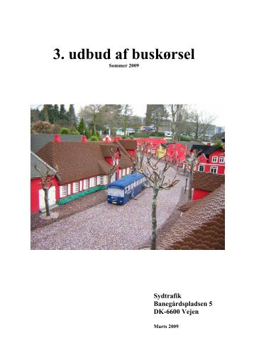 Udbudsbetingelser ver. 150409 - Sydtrafik