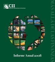 CII Informe Anual 2008 - Inter-American Investment Corporation