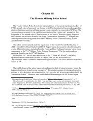 The Theater Military Police School, A Unit History - USAREUR Main ...