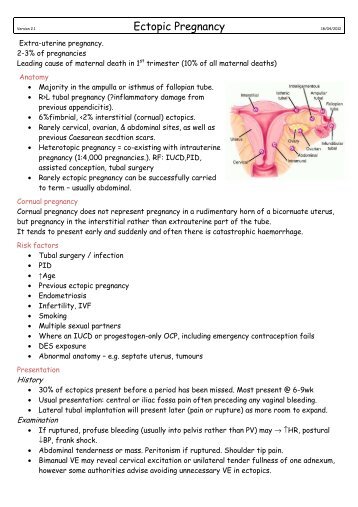 Ectopic Pregnancy