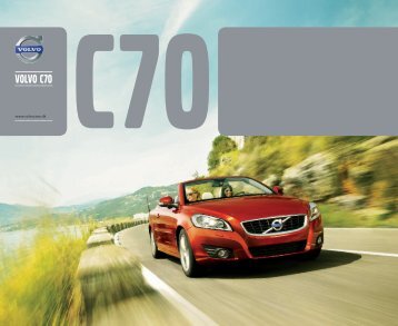 Klik her for at downloade Volvo C70 brochure som pdf