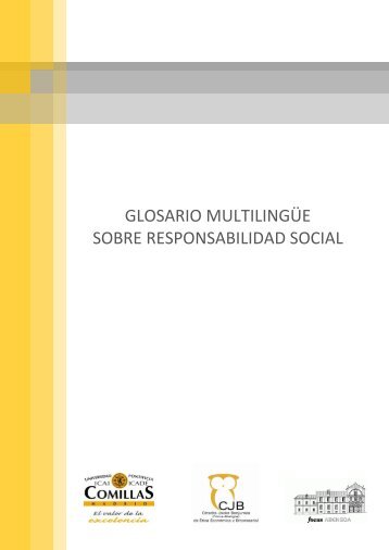 glosario multilingÃ¼e rse - UPCO - Universidad Pontificia Comillas