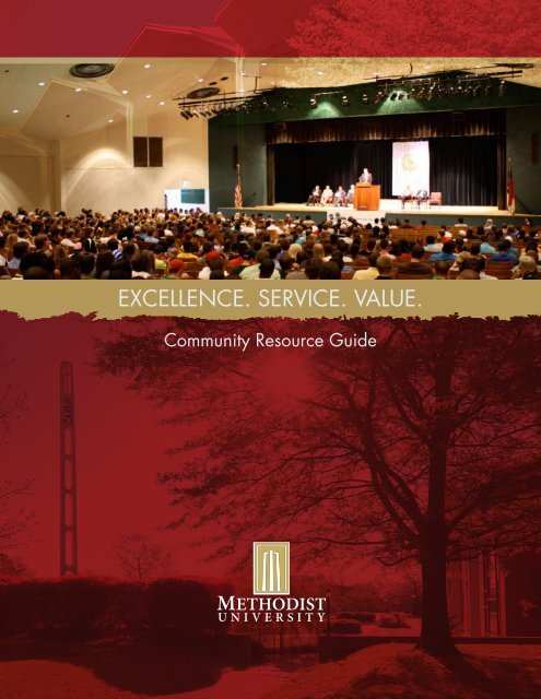 Community Resource Guide - Methodist University