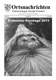 August - Probsteierhagen