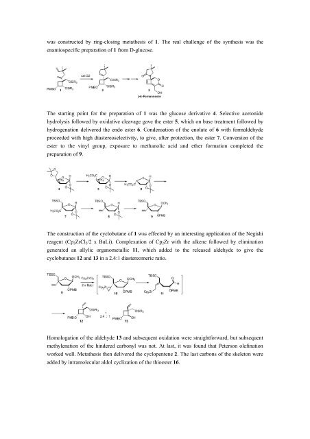 Total Synthesis Highlights