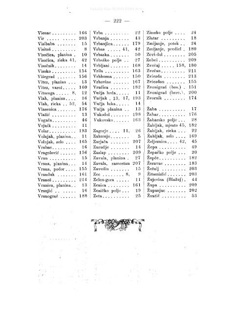 BOSNA. PODATCI O ZEMLJOPISU I POVIESTI ... - Matica hrvatska