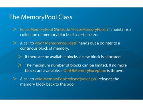 Memory Management - Poco