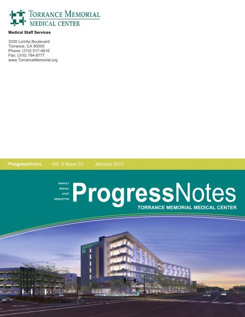 ProgressNotes - Torrance Memorial Medical Center
