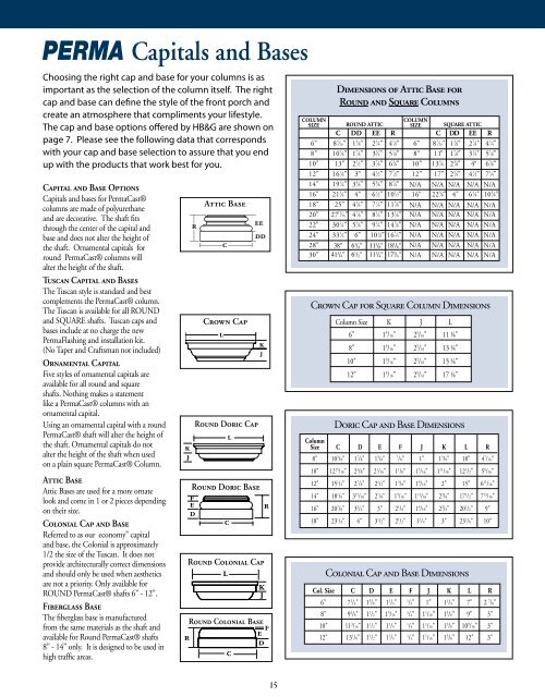 HB&G Catalog - Tapp Lumber Company