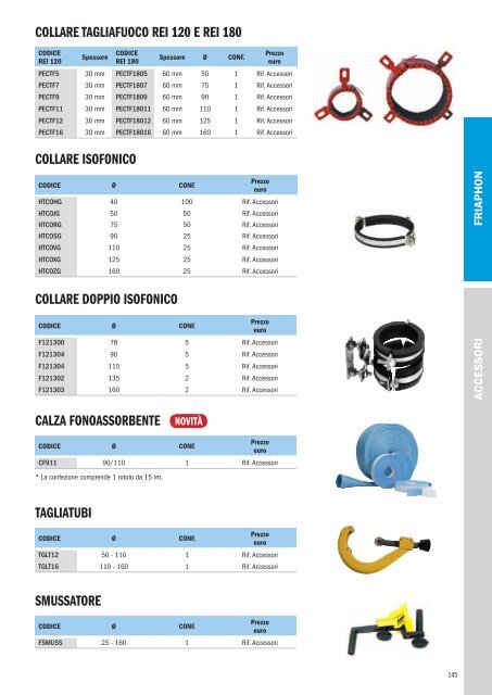 sistema di scarico idrosanitario in pvc fonoassorbente