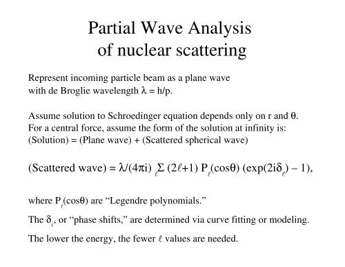 Introduction to Nuclear reactions