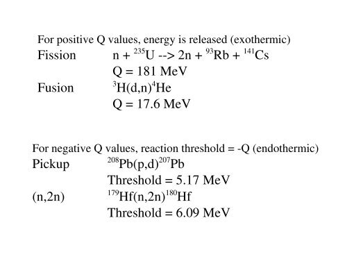 Introduction to Nuclear reactions