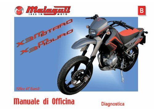 M0005 X3M 125 4T Euro 3 Diagnostica - Malaguti