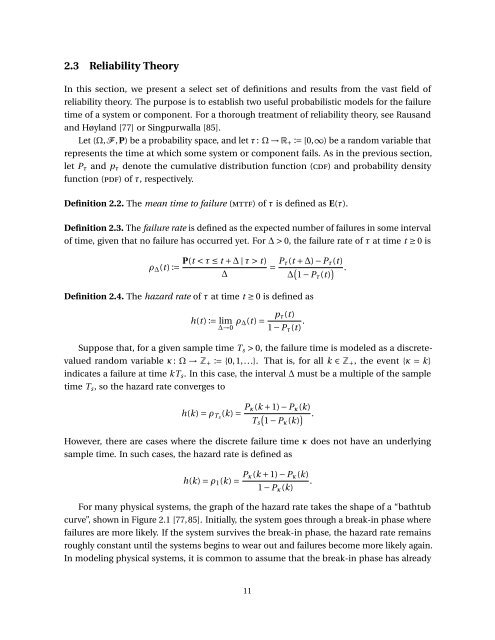 Probabilistic Performance Analysis of Fault Diagnosis Schemes