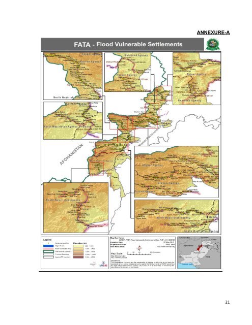 Federally Administered Tribal Areas (FATA) - NDMA