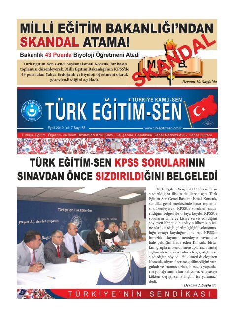 türk eÄ itim0sen - Türk EÄ itim-Sen türk eÄ itim0sen - Türk EÄ itim-Sen
