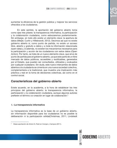 La promesa del Gobierno Abierto