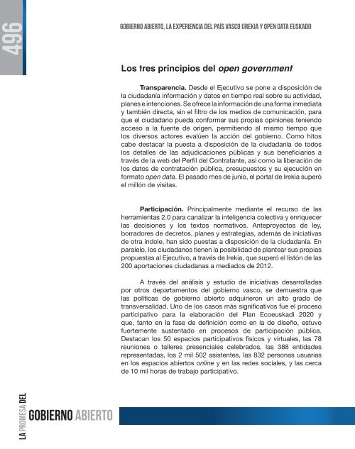 La promesa del Gobierno Abierto