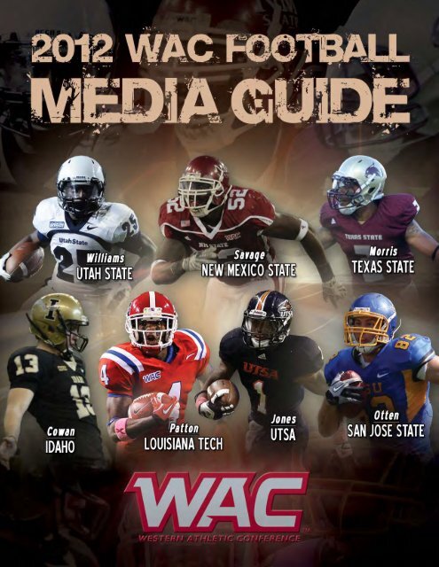 2012 WAC Football Media Guide - XOS Product Marketing