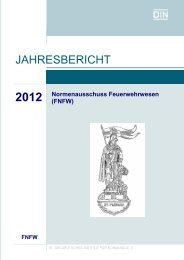 FNFW-Jahresbericht 2012 - FNFW - DIN Deutsches Institut fÃ¼r ...