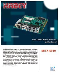 MITX-6910 - Habey USA